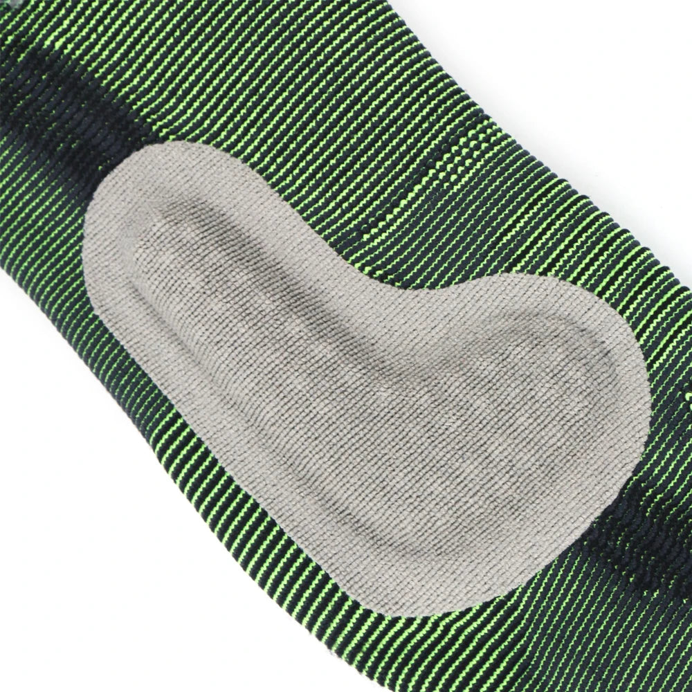 Toeless Ankle Sleeve with Silicone Gel Cushion - Anti-Slip Grip