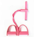 Four-Tube Pedal Exerciser - Resistance Band Sit-Up Trainer