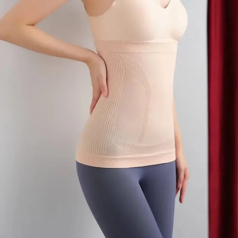 Seamless Tank Waist Trainer - Tummy Control Cincher with Back Support