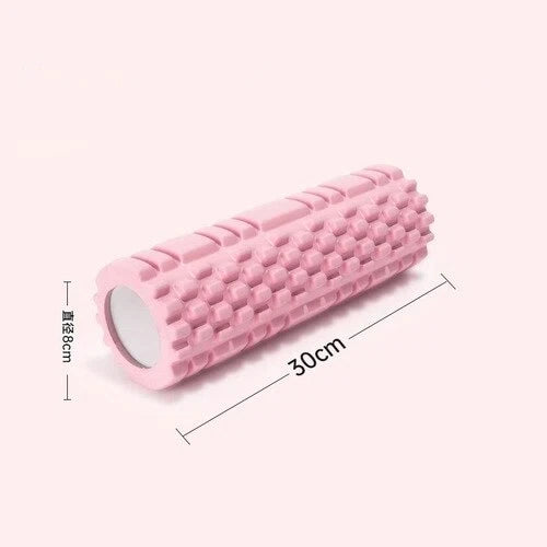 EVA Textured Foam Roller 30 x 8cm - Muscle Roller for Yoga & Pilates
