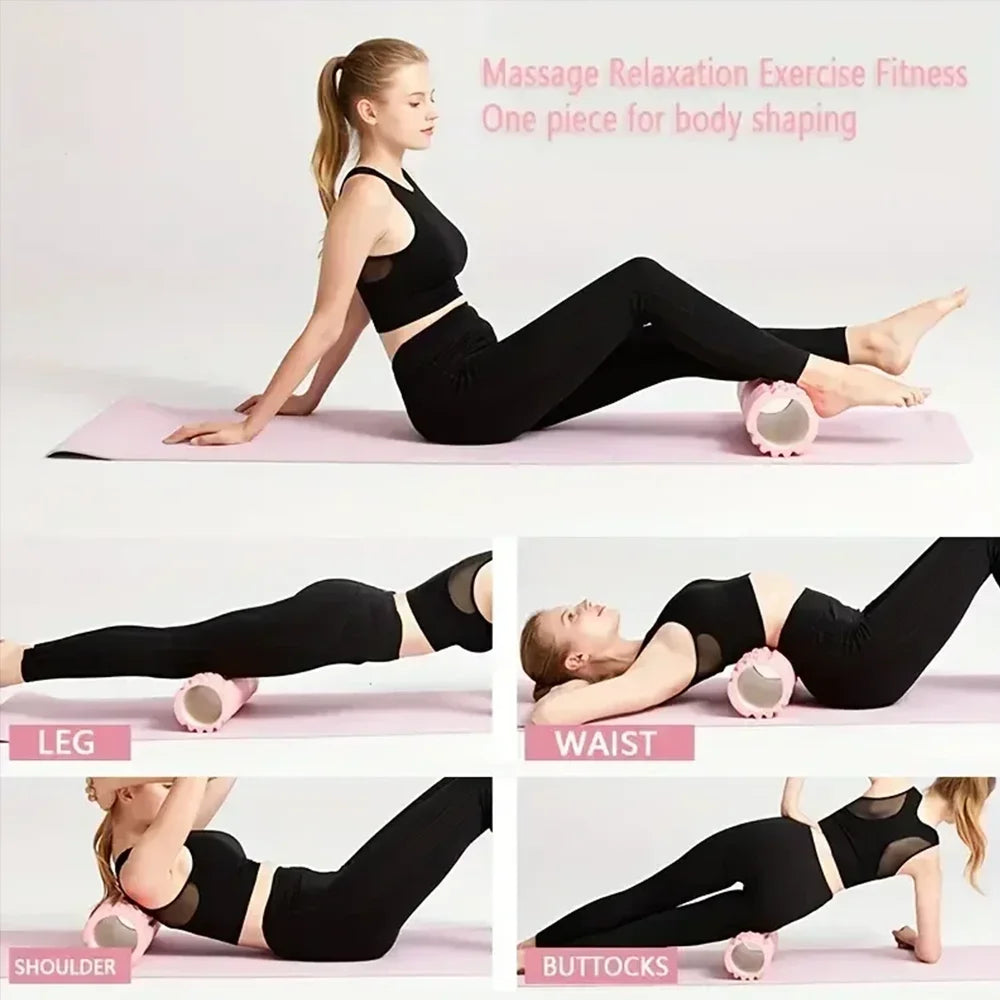 EVA Foam Roller 30/45cm - High-Density Roller for Back & Muscle Recovery