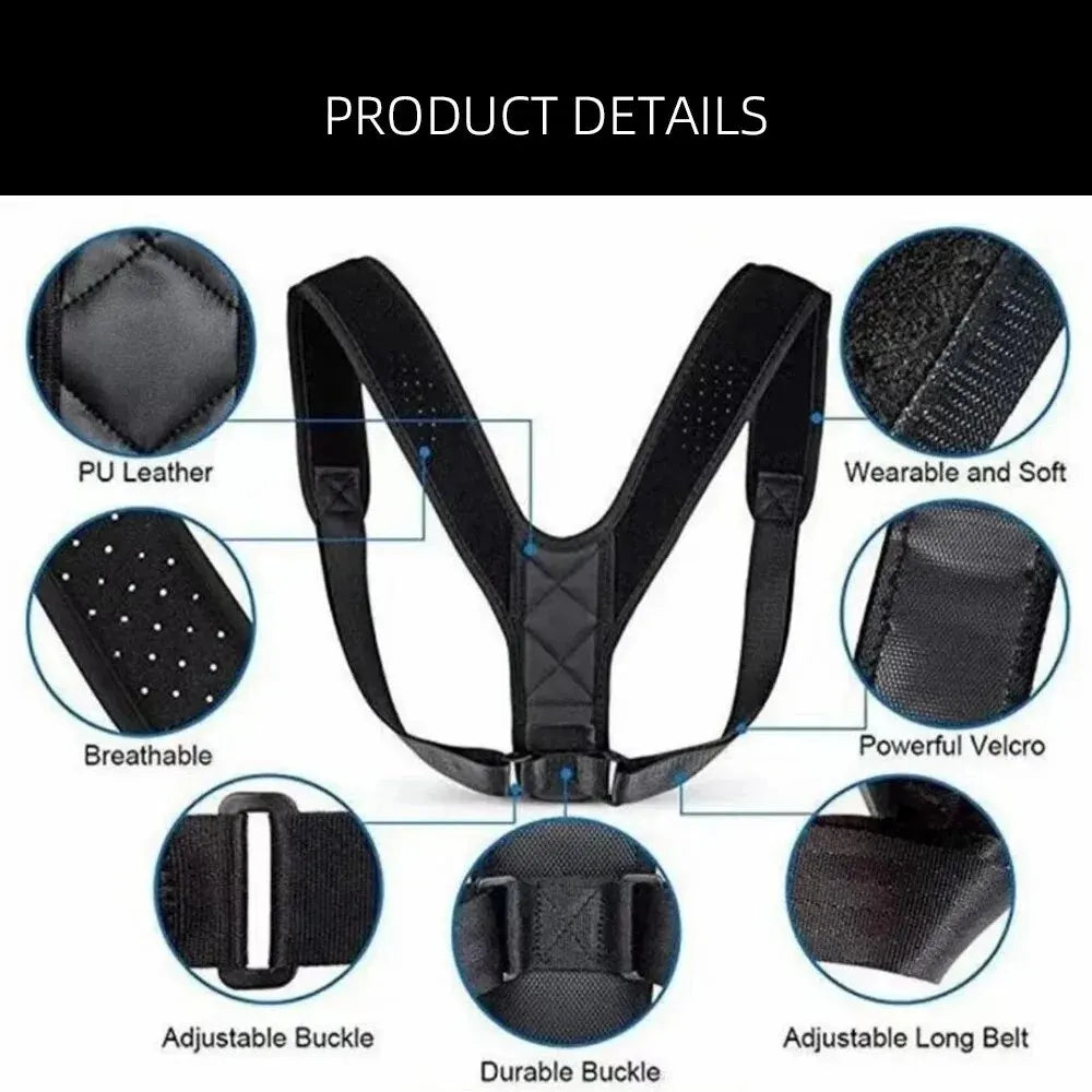 MarkhorAthletics™ Back Posture Correction Belt