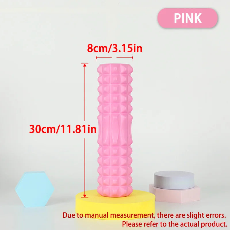 EVA Foam Roller 30/45cm - High-Density Roller for Back & Muscle Recovery