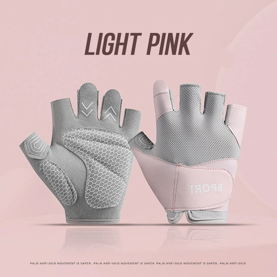 MarkhorAthletics™ Fitness gloves - anti-slip, anti-curl, semi-fingered wrist guards for bar exercises, sports, cycling, yoga, outdoor activities.