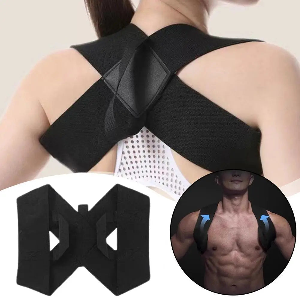MarkhorAthletics™ Back Posture Corrector Brace Support Belt Clavicle Spine