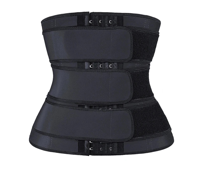 Triple Belt Waist Trainer - Tummy Control Shaperwear for Women