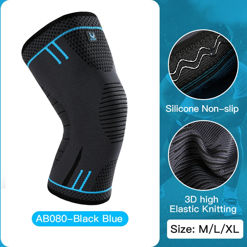 Compression Knee Sleeve – Anti-Slip Silicone Support