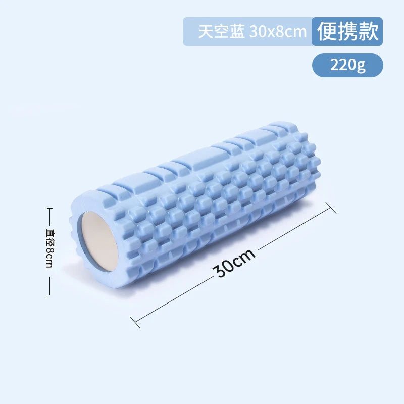 EVA Foam Roller 30cm - Textured Muscle Roller for Back Pain Relief
