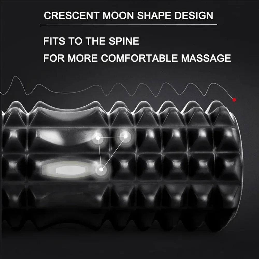 EVA Foam Roller 30/45cm - High-Density Roller for Back & Muscle Recovery