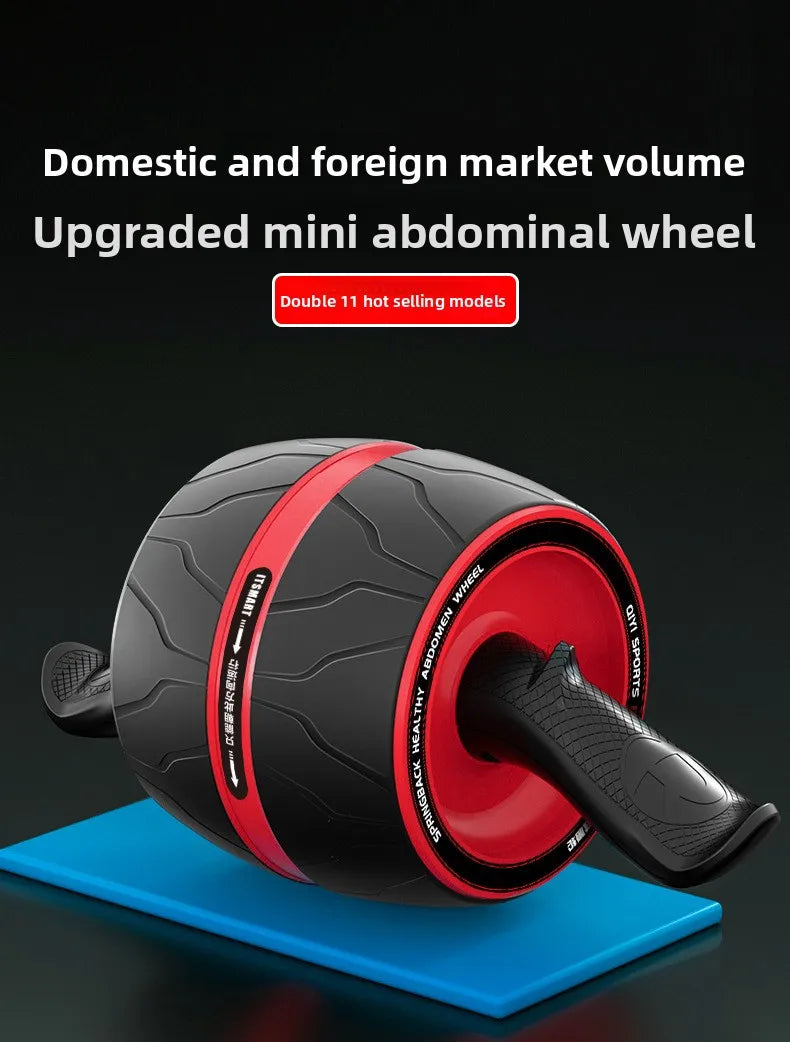 MarkhorAthletics™ Rebound Ab Roller Knee Mat - Home Gym Fitness Equipment for Core Strength Training Belly Wheel Workout