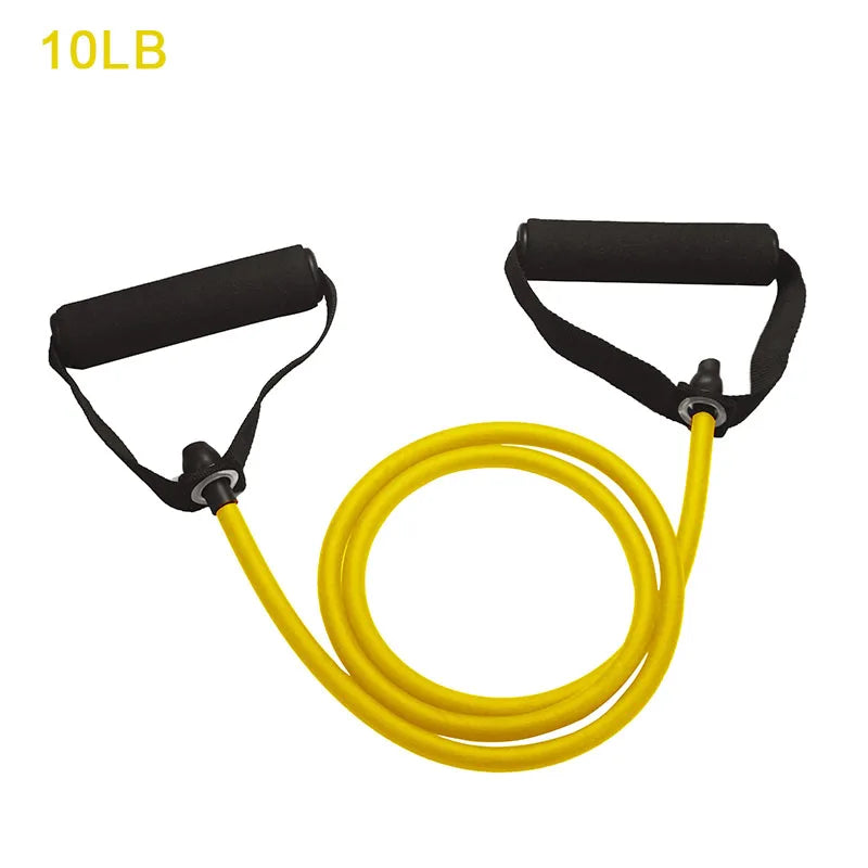 Resistance Tube Band with Handles – Pull Rope Trainer
