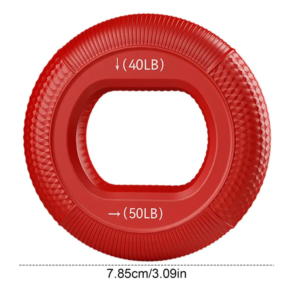 Silicone Grip Strengthening Ring – Adjustable Resistance Hand Exerciser