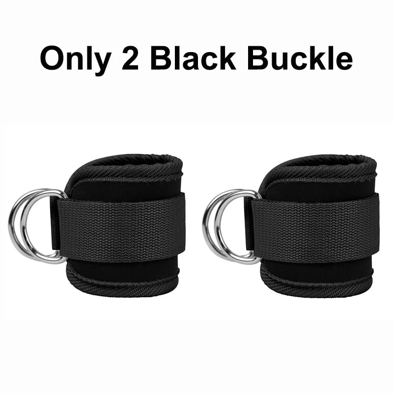Resistance Tube Set with Ankle Straps – Cable Trainer for Glutes & Legs