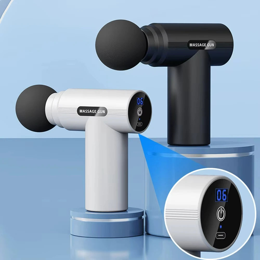 USB-C Rechargeable Massage Gun - Ultra-Compact 450g Recovery Tool