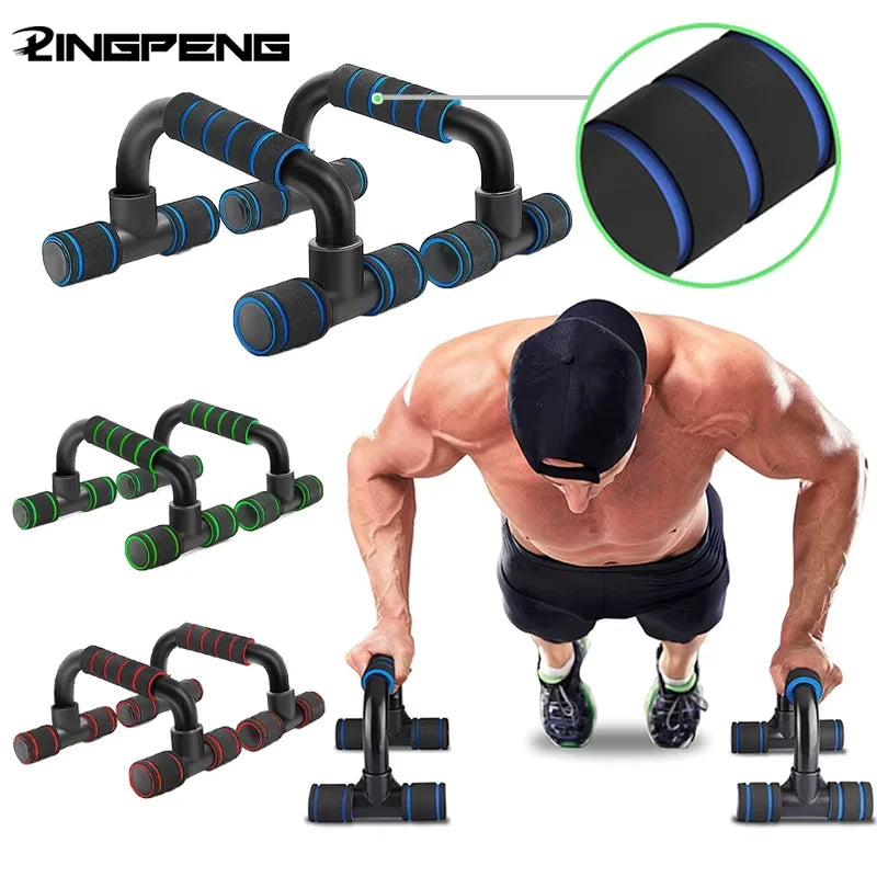 MarkhorAthletics™ 1 pair U-shaped Push-up Rack Fitness Equipment