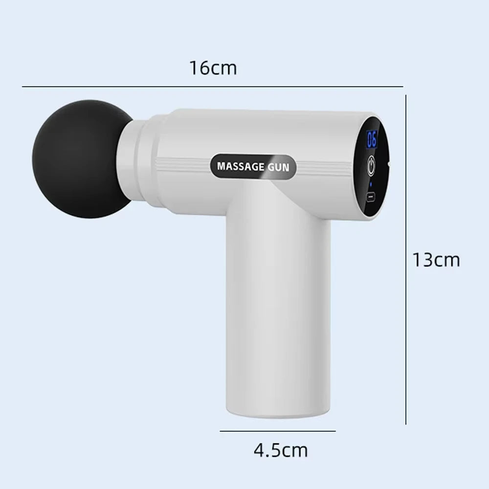 6-Speed Percussion Massage Gun - LED Display Muscle Massager
