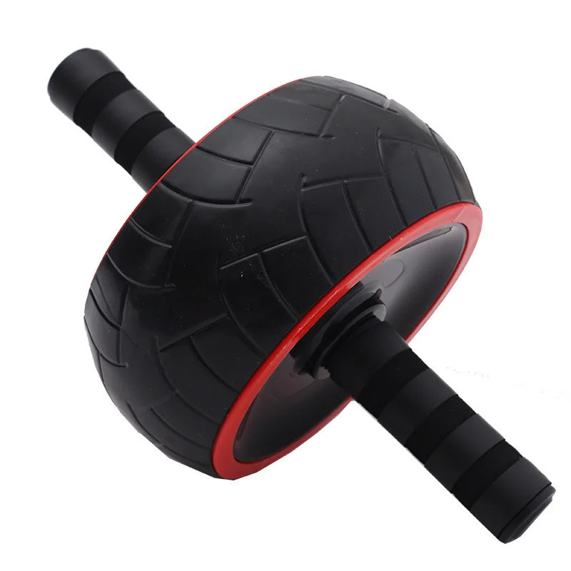 Single Wheel Ab Roller - Core Strength Trainer with Non-Slip Grips