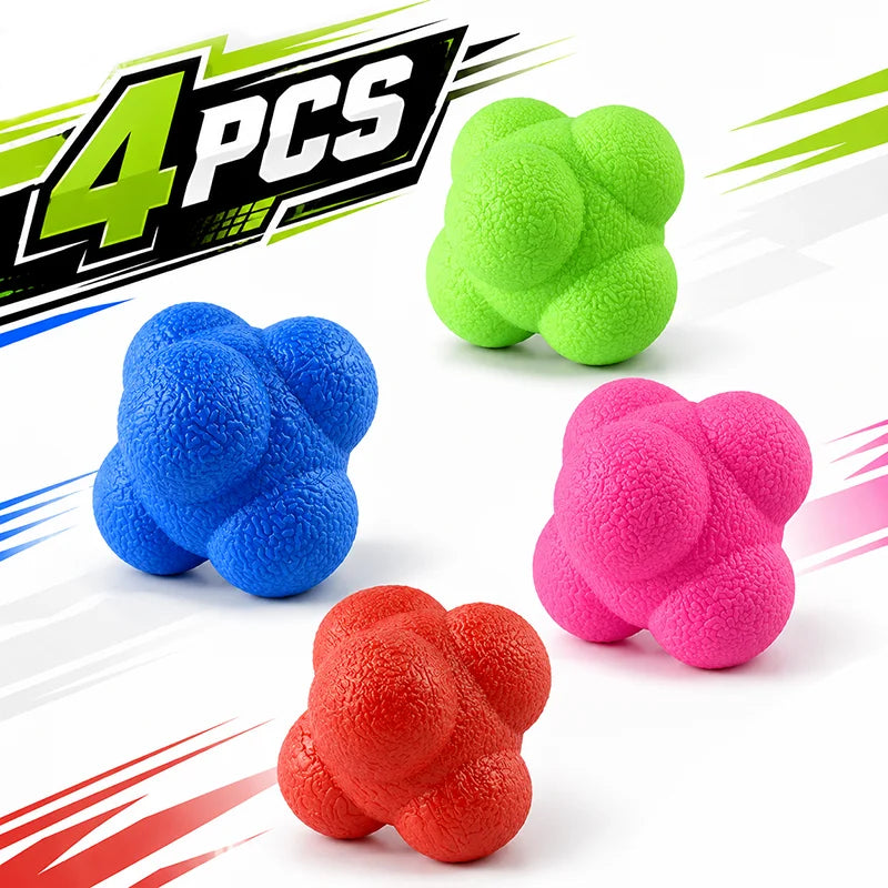 Hexagon Reaction Ball – Agility & Reflex Training Ball