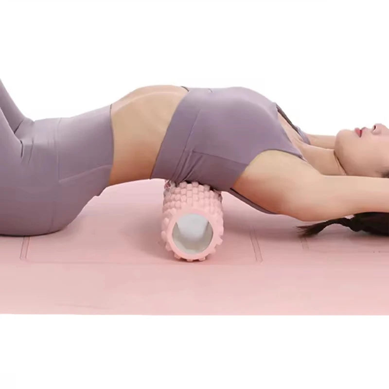 EVA Foam Roller 30cm - Textured Muscle Roller for Back Pain Relief