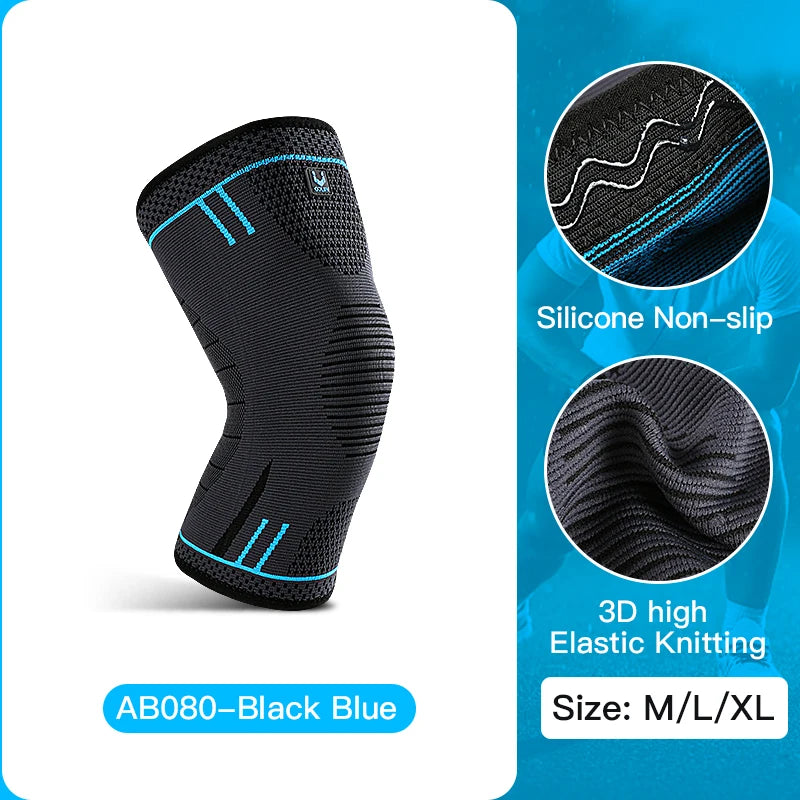 Non-Slip Compression Knee Sleeve – Secure Fit Support