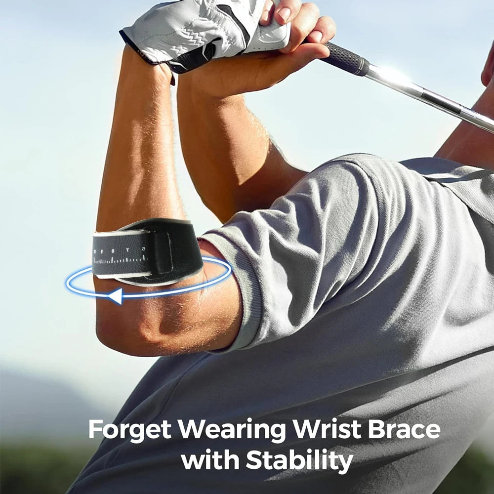 Elbow Support Strap with Gel Pad - Adjustable Fit