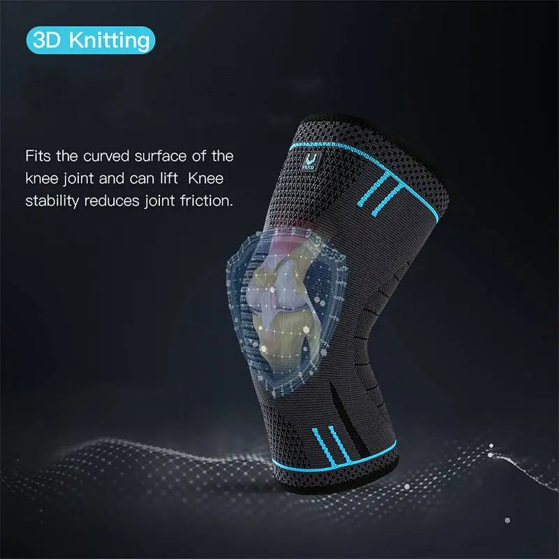Non-Slip Compression Knee Sleeve – Secure Fit Support