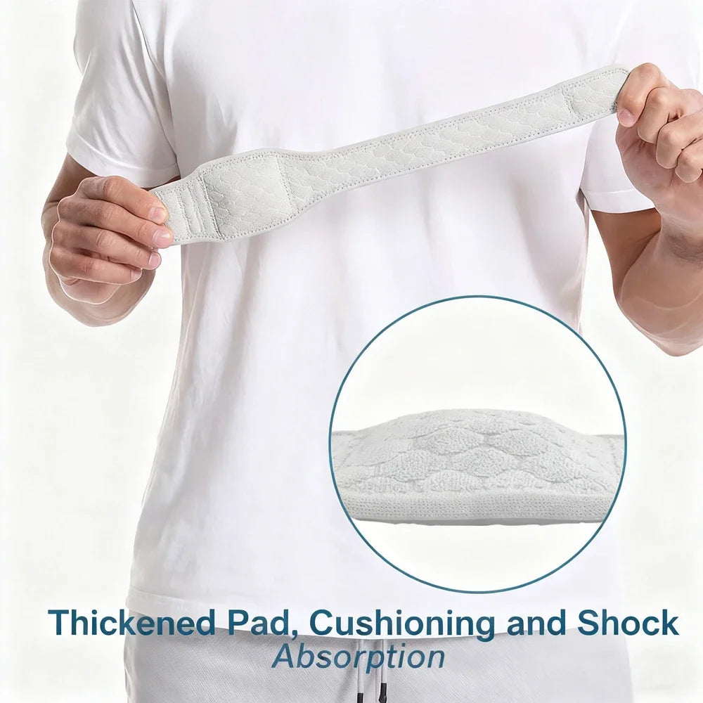 Elbow Support Strap with Shock-Absorbing Pad - Adjustable Fit