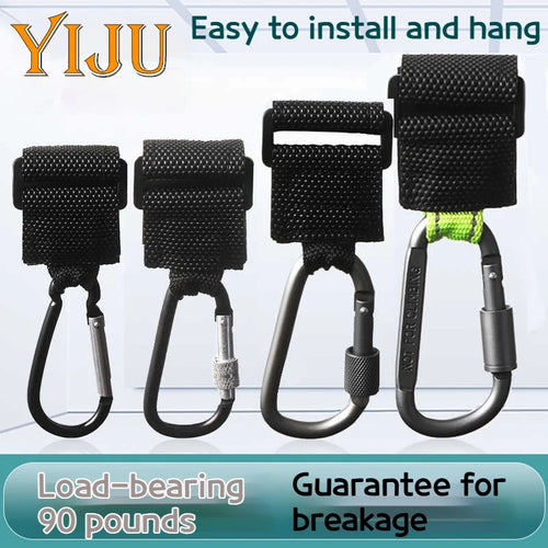 MarkhorAthletics™ 2PCS Heavy Duty Aluminium Alloy Hooks for Motorcycle, E-Bike, Scooter & Outdoor Use