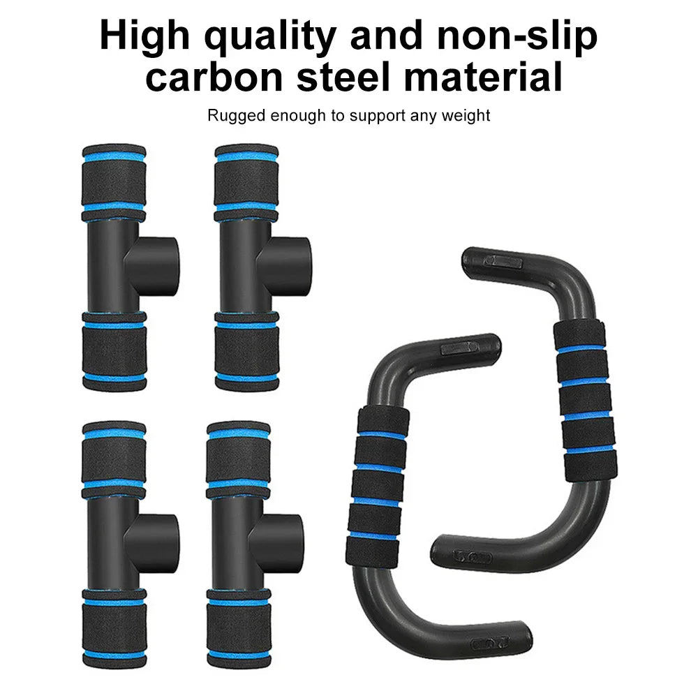 MarkhorAthletics™ 1 pair U-shaped Push-up Rack Fitness Equipment