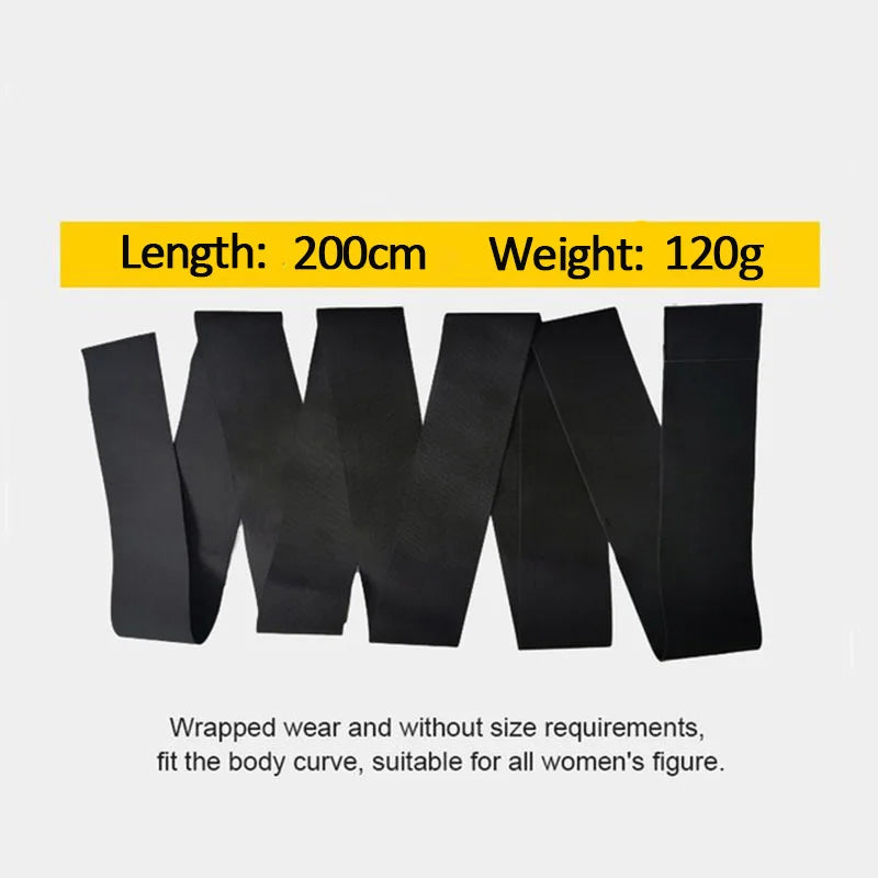 Waist Bandage Wrap Trainer - Firm Compression Tummy Wrap Belt