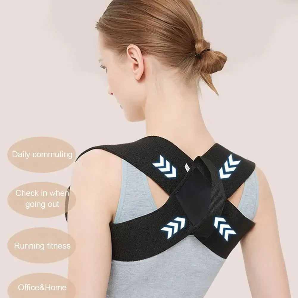 MarkhorAthletics™ Back Posture Corrector Brace Support Belt Clavicle Spine