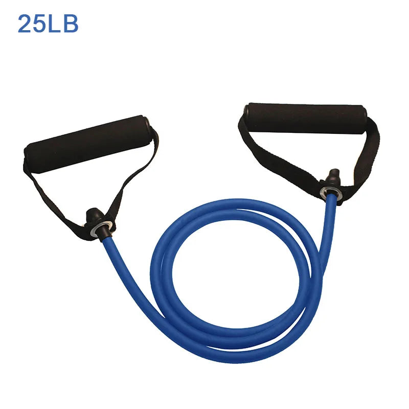 Resistance Tube Band with Handles – Pull Rope Trainer