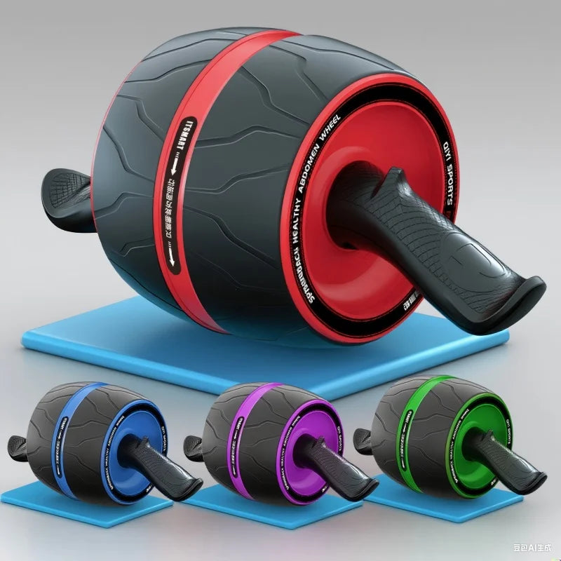 MarkhorAthletics™ Rebound Ab Roller Knee Mat - Home Gym Fitness Equipment for Core Strength Training Belly Wheel Workout