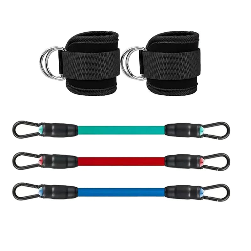 Ankle & Hip Resistance Bands – Booty Band Set with Ankle Straps