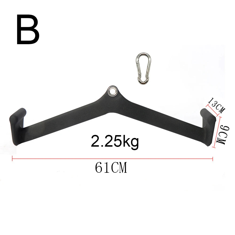 V-Bar Cable Machine Attachment – Rowing & Pulldown Handle