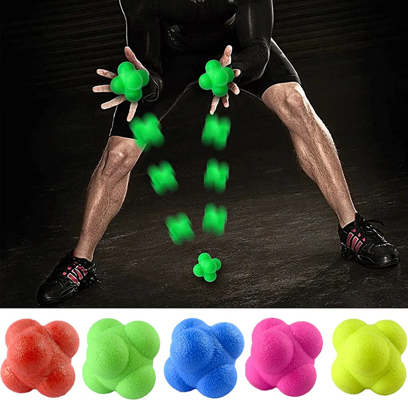 Hexagon Reaction Ball – Agility & Reflex Training Ball
