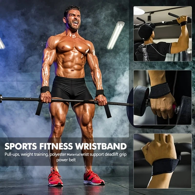 Weight Lifting Straps - Heavy-Duty Grip Support for Deadlifts & Rows