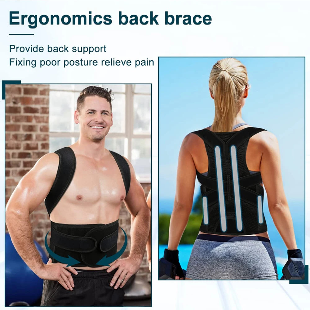 MarkhorAthletics™ Back Brace Posture Corrector
