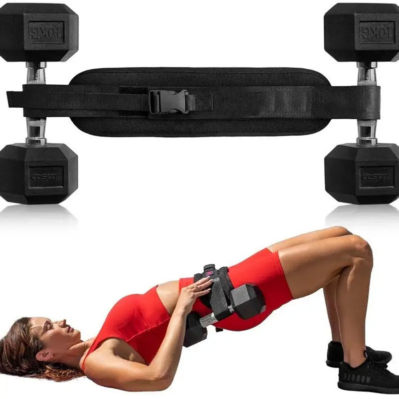 MarkhorAthletics™ Adjustable Hip Thrust Belt for Glute Training