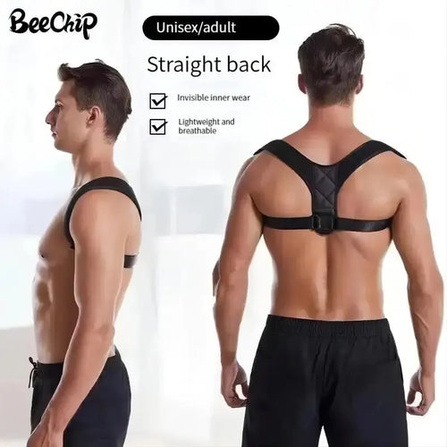 Back Posture Corrector Belt – Adjustable Shoulder & Spine Support