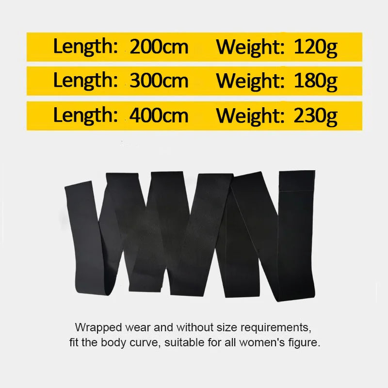 Waist Bandage Wrap Trainer - Firm Compression Tummy Wrap Belt