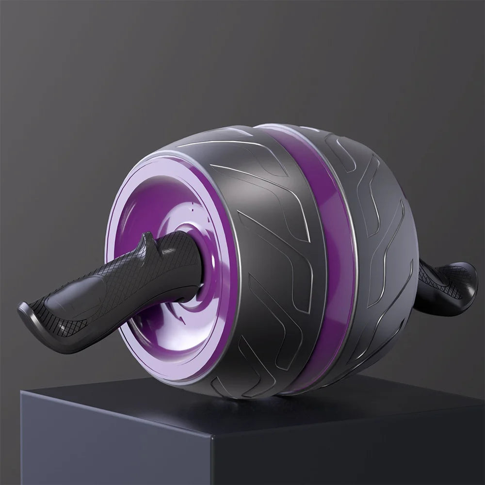 Rebound Ab Roller - Wide Wheel Core Trainer with Knee Mat