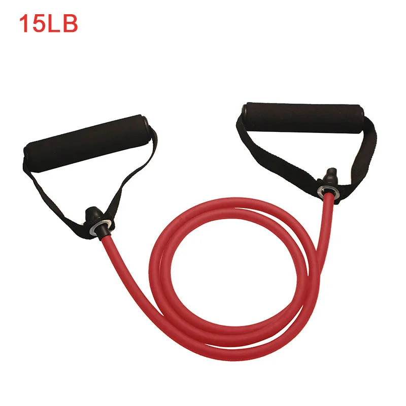 Resistance Tube Band with Handles – Pull Rope Trainer