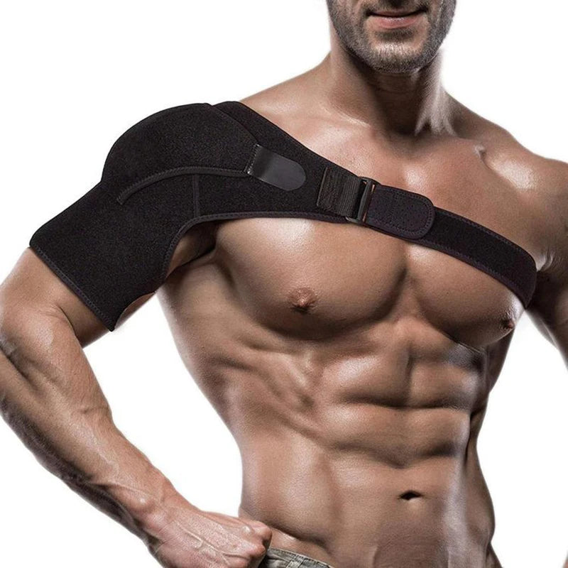 Shoulder Pressure Pad Support Brace - Wrap for Men & Women
