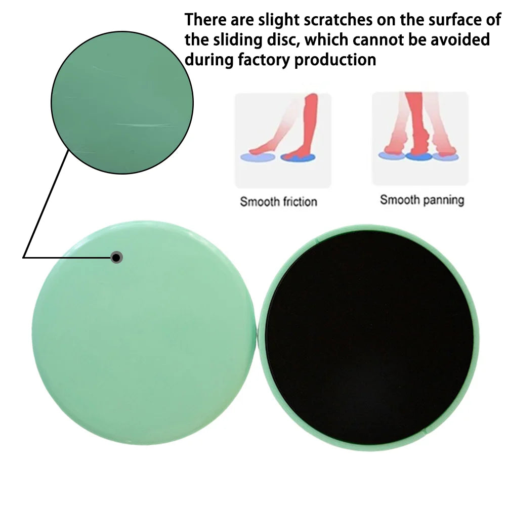 MarkhorAthletics™ High Quality Yoga Fitness Sliding Discs/Pads