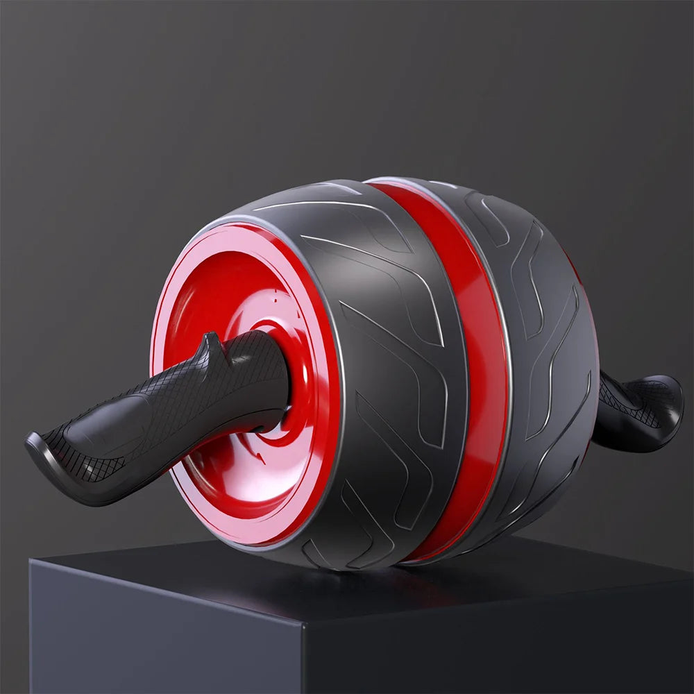 Rebound Ab Roller - Wide Wheel Core Trainer with Knee Mat