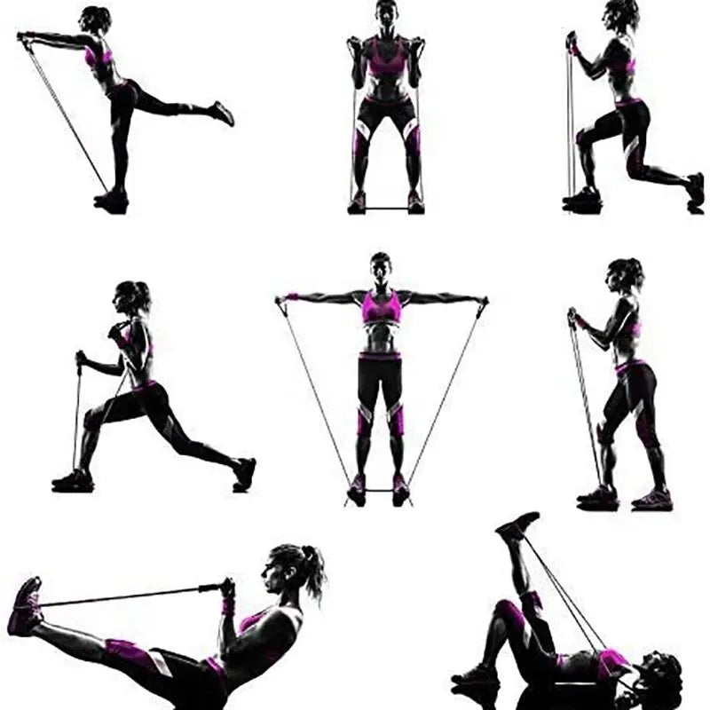 Resistance Bands with Handles – Home Strength Training Set