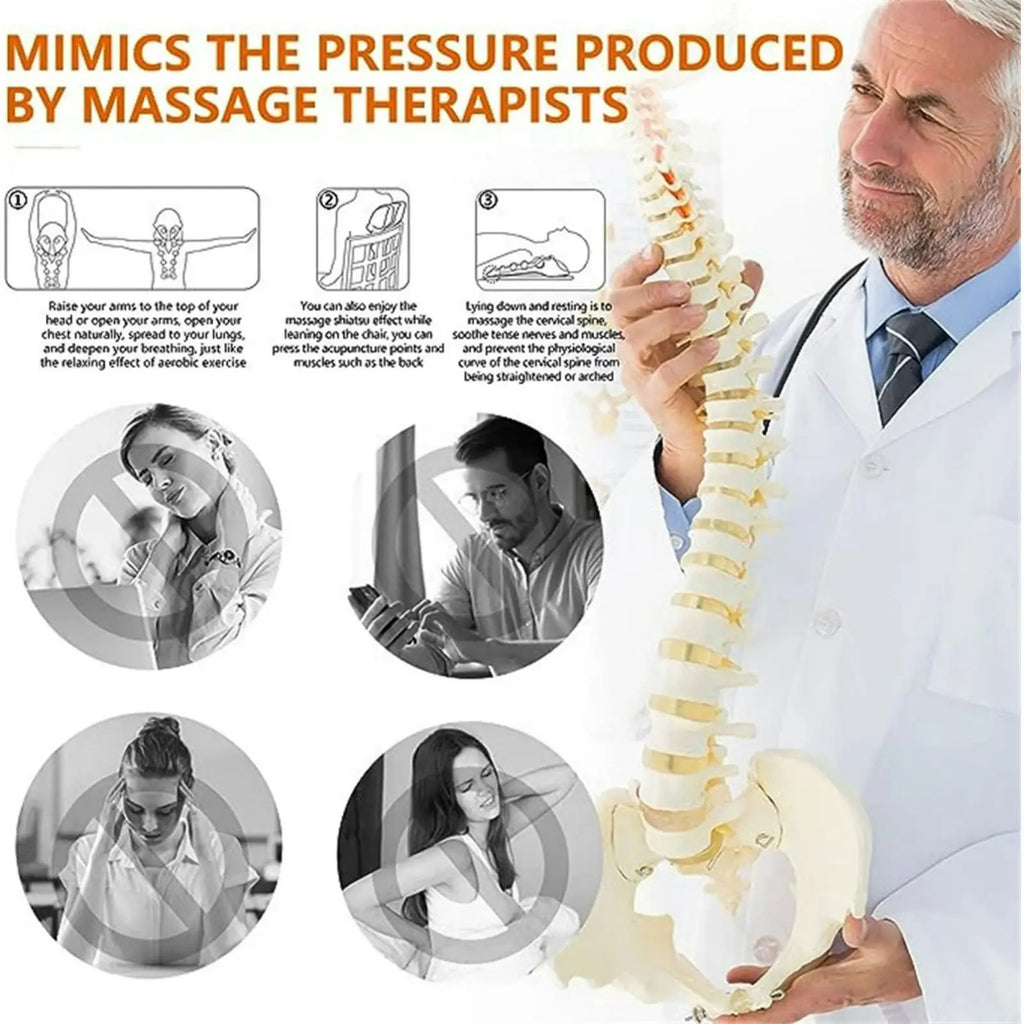 Cervical Traction Neck Stretcher - Trigger Point Massage Pillow