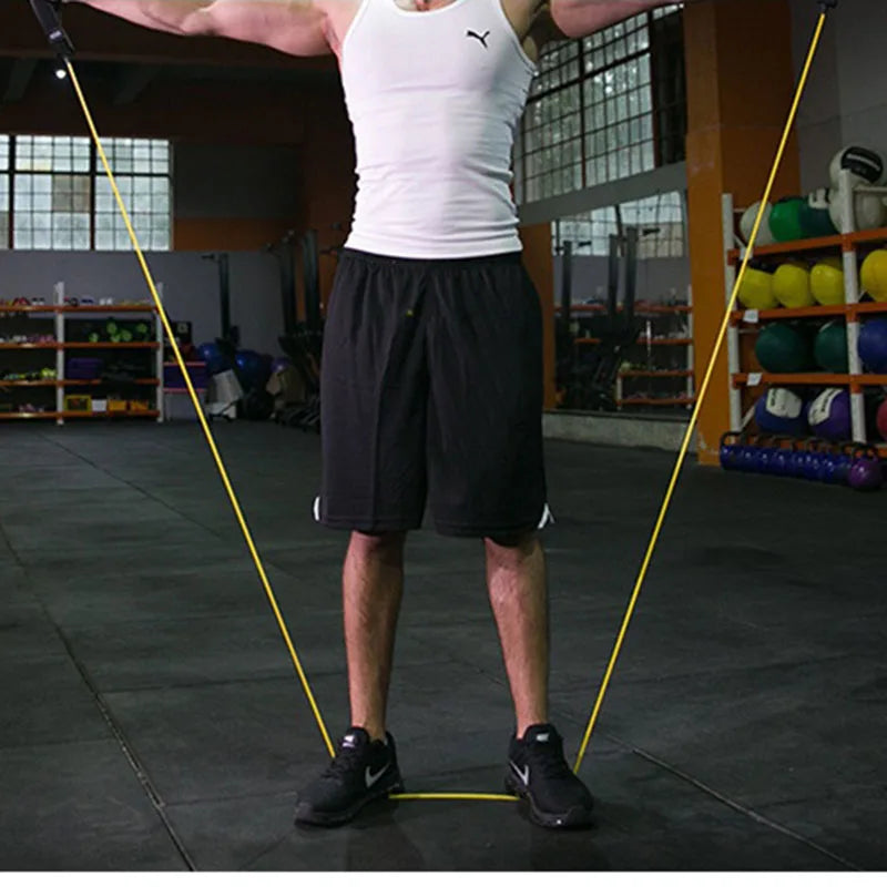 Resistance Tube Band with Handles – Pull Rope Trainer