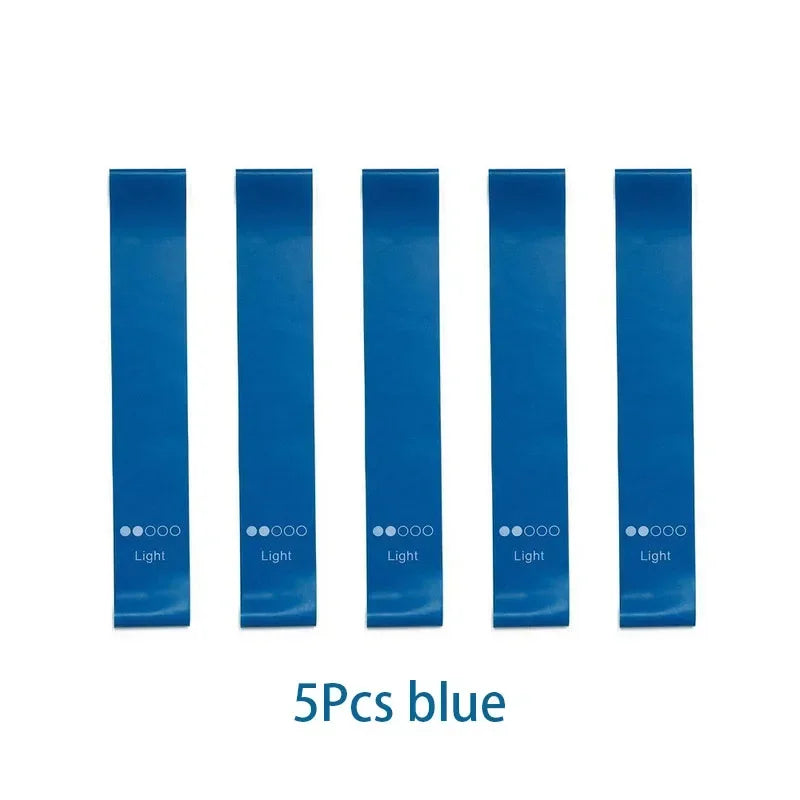 TPE Flat Resistance Loop Bands - 5-Piece Set